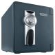 First Alert - 0.9 Cu. Ft. Fire- and Water-Resistant Anti-Theft Safe - Gray/Silver/Black