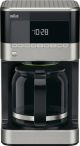 Braun - BrewSense 12-Cup Coffee Maker - Black/stainless steel