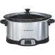 Hamilton Beach - 8-Quart Slow Cooker - Stainless Steel