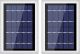 Wasserstein - Solar Panel for Ring Spotlight and Ring Stick Up Surveillance Camera (2-Pack) - White