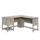 Sauder Edge Water L-Desk - Chalked Chestnut