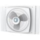 Lasko 16in. Electrically Reversible Window Fan w/ Storm Guard - White