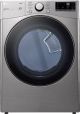 LG - 7.4 cu ft 10-Cycle Electric Dryer w/ Smart Wi-Fi, and Built In Intelligence - Graphite Steel