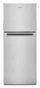 Whirlpool - 11.6 Cu. Ft. Top-Freezer Counter-Depth Refrigerator w/ Infinity Slide Shelf - Fingerprint Resistant Stainless Finish