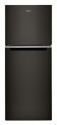 Whirlpool - 11.6 Cu. Ft. Top-Freezer Counter-Depth Refrigerator w/ Infinity Slide Shelf - Fingerprint Resistant Black Stainless