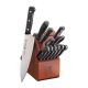 J.A. HENCKELS INTERNATIONAL Henckels Solution 12-pc Knife Block Set - Walnut