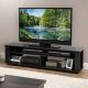 CorLiving Bakersfield TV Stand, For TV's up to 85in. - Ravenwood Black