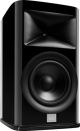 JBL HDI1600 6.5in. 2-way bookshelf loudspeaker w/ 1in. compression tweeter, gloss finish, each - Black