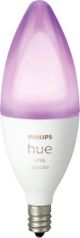 Philips - Hue E12 Bluetooth 50W Smart LED Bulb - White and Color Ambiance