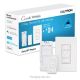 Lutron - Caseta Smart Dimmer Switch 3-Way Kit with Remote (2 Points of Control) - White