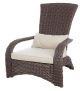 Patio Sense Coconino Deluxe Wicker Mocha Chair