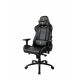 Arozzi - Verona Signature Premium PU Leather Ergonomic Gaming Chair - Black - Gold Accents