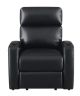 RowOne Galaxy II 2-Arm Leatheraire Home Entertainment and Theater Seating