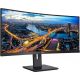 Philips Ultrawide 34 LCD Curved Monitor (DisplayPort USB, HDMI) - Textured Black