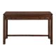 OSP Home Furnishings Baton Rouge Home Office Writing Desk in Finish - Brushed Walnut