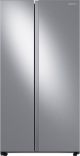Samsung - 23 cu. ft. Counter Depth Side-by-Side Refrigerator w/ WiFi and All-Around Cooling - Stainless steel