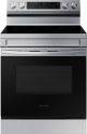 Samsung - 6.3 cu. ft. Freestanding Electric Range w/ Rapid Boilâ„¢, WiFi & Self Clean - Stainless steel