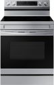 Samsung - 6.3 cu. ft. Freestanding Electric Range w/ WiFi, No-Preheat Air Fry & Convection - Fingerprint Resistant Stainless Steel