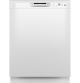GE - Front Control Built-In Dishwasher w/ 59 dBA (White)