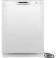 GE - Front Control Built-In Dishwasher w/ 59 dBA (White) - GDF511PGRWW