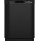 GE - Front Control Built-In Dishwasher w/ 59 dBA (Black) - GDF510PGRBB