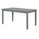 Walker Edison Everest Acacia Wood Outdoor Dining Table - Grey Wash