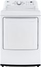 LG - 7.3 Cu. Ft. Gas Dryer w/ Sensor Dry - White