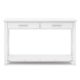 Simpli Home Kitchener Console Sofa Table - White