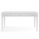 Simpli Home - Harper SOLID HARDWOOD Mid Century Modern 60 inch Wide Desk in - White