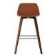 Simpli Home Randolph Bentwood Counter Height Stool (Set of 2) - Deep Tan