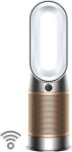 Dyson Purifier Hot+Cool Formaldehyde - HP09 - Smart Tower Air Purifier, Heater and Fan - White/Gold