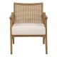 OSP Home Furnishings Alania Arm Chair - Linen