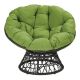 OSP Home Furnishings - Papasan Chair - Green