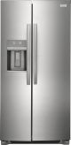 Frigidaire - Gallery 22.3 Cu. Ft. 33in. Side-by-Side Standard-Depth Refrigerator - Smudge-Proof Stainless Steel