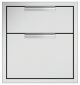 DCS by Fisher & Paykel Tower Double Drawer - Brushed stainless steel