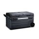 NewAir - 80 Quart Portable 12v Electric Cooler with LG Compressor, Fridge and Freezer, Rugged Wheels, and Solar Power Input - Gray