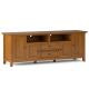 Simpli Home - Amherst Solid Wood 72 inch Wide Transitional TV Media Stand For TVs up to 80 inches - Light Golden Brown