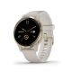 Garmin - Venu 2S GPS Smartwatch 40 mm Fiber-Reinforced Polymer - Light Gold