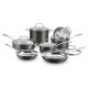 Cuisinart 11-Piece Cookware Set - Black