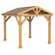 Yardistry - 10' x 10' Meridian Pavilion - Brown