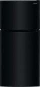 Frigidaire - 20 Cu. Ft. Top Freezer Refrigerator (Black) - FFHT2045VB