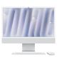 Apple - iMac 24-inch All-in-One - M4 chip - Built for Apple Intelligence - 8 Core CPU - 8 Core GPU - 16GB Memory - 256GB SSD - Silver (Late 2024)