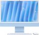 Apple - iMac 24-inch All-in-One - M4 chip - Built for Apple Intelligence - 8 Core CPU - 8 Core GPU - 16GB Memory - 256GB SSD - Blue (Late 2024)