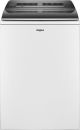 Whirlpool - 5.2-5.3 Cu. Ft. Smart Top Load Washer w/ 2 in 1 Removable Agitator - White