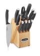 Cuisinart - ColorPro Collection 12-Piece Cutlery Set - Black
