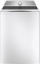 GE Profile - 4.9 Cu Ft High-Efficiency Top Load Washer with Smarter Wash Technology, Easier Reach & Microban Antimicrobial Technology - White