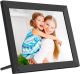 Aluratek - 15in. Touchscreen LCD Wi-Fi Digital Photo Frame - Black