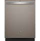 GE - Top Control Built-In Dishwasher w/ 3rd Rack, Dry Boost, 50 dBa - Slate - GDT630PMRES