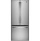 GE 20.8 Cu. Ft. French Door Refrigerator - Fingerprint Resistant - Stainless Steel