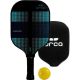 ORCA - Paddle Co. Charter Premium Pickleball Paddle Set with Neoprene Cover, 1 Indoor Ball - Lightweight Racket for All Levels